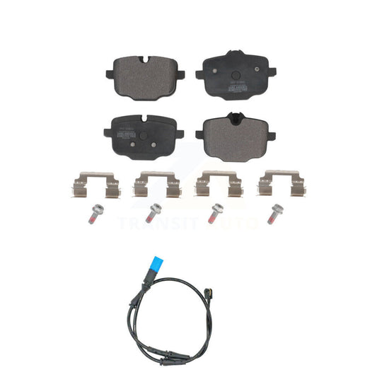 Semi-Metallic Disc Brake Pads And Wear Sensors Rear Kit For BMW X3