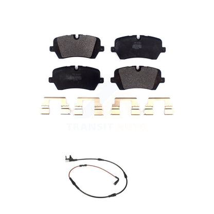 Semi-Metallic Disc Brake Pad And Wear Sensor Rear Kit For Land Rover Range Sport