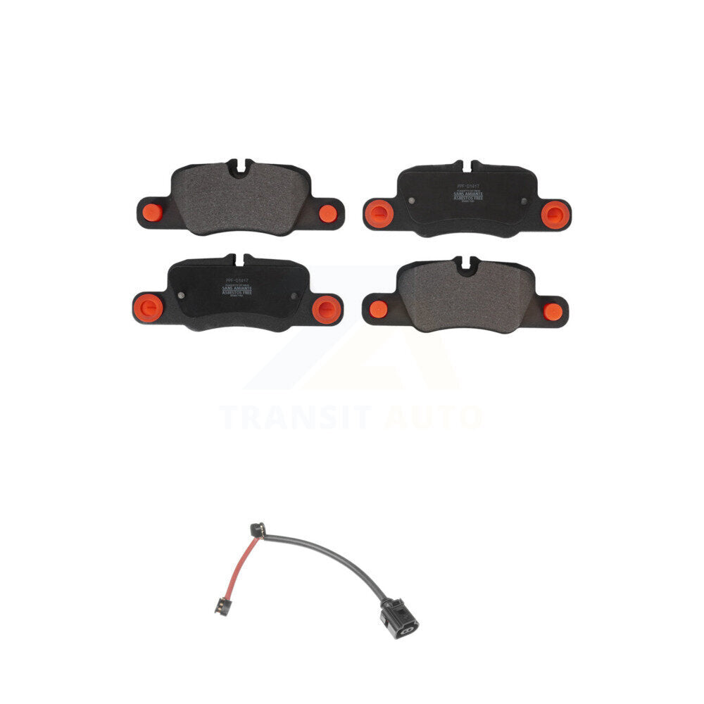 Semi-Metallic Disc Brake Pads And Wear Sensors Rear Kit For Porsche 911