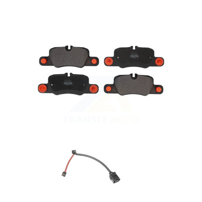 Semi-Metallic Disc Brake Pads And Wear Sensors Rear Kit For Porsche 911