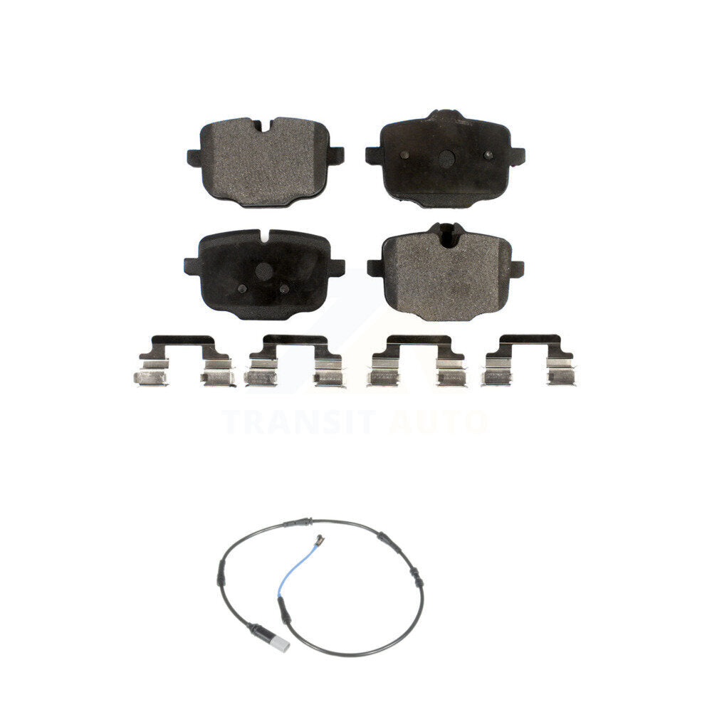 Semi-Metallic Brake Pad Wear Sensor Rear Kit For BMW 550i xDrive 650i Gran Coupe