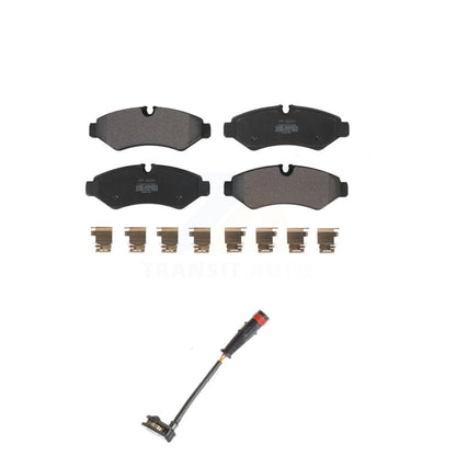 Semi-Metallic Brake Pad And Wear Sensor Rear Kit For Mercedes-Benz Sprinter 2500