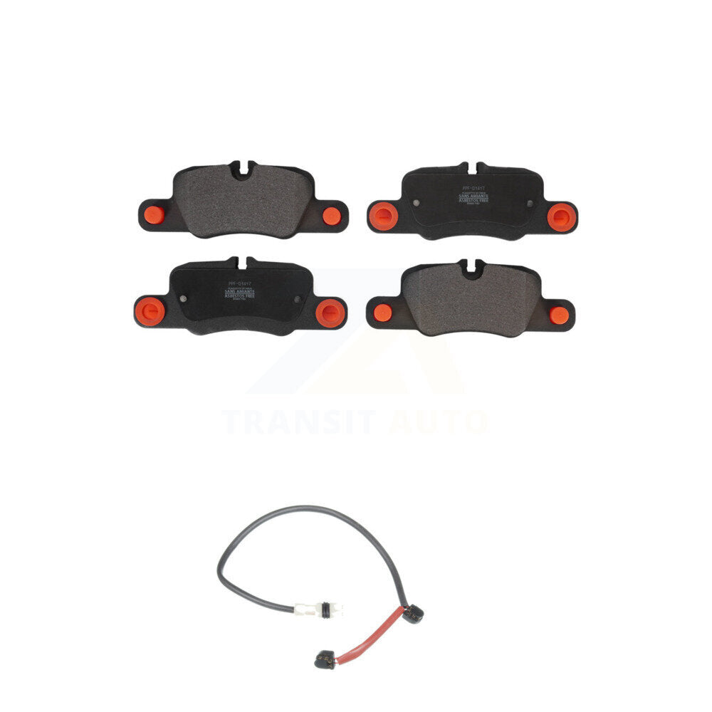 Semi-Metallic Disc Brake Pads And Wear Sensors Rear Kit For Porsche 911