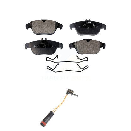 Semi-Metallic Brake Pads Wear Sensor Rear Kit For Mercedes-Benz C300 GLK350 E350
