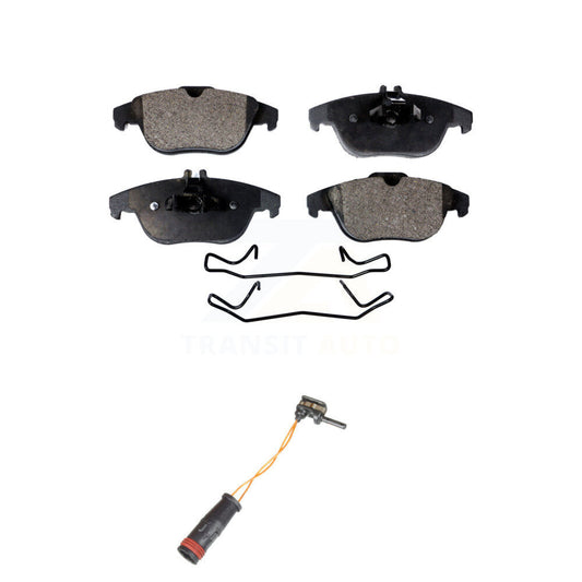 Semi-Metallic Brake Pads Wear Sensor Rear Kit For Mercedes-Benz C300 GLK350 E350