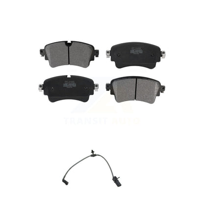 Semi-Metallic Brake Pad Wear Sensor Rear Kit For Audi A4 Quattro A5 Sportback S5