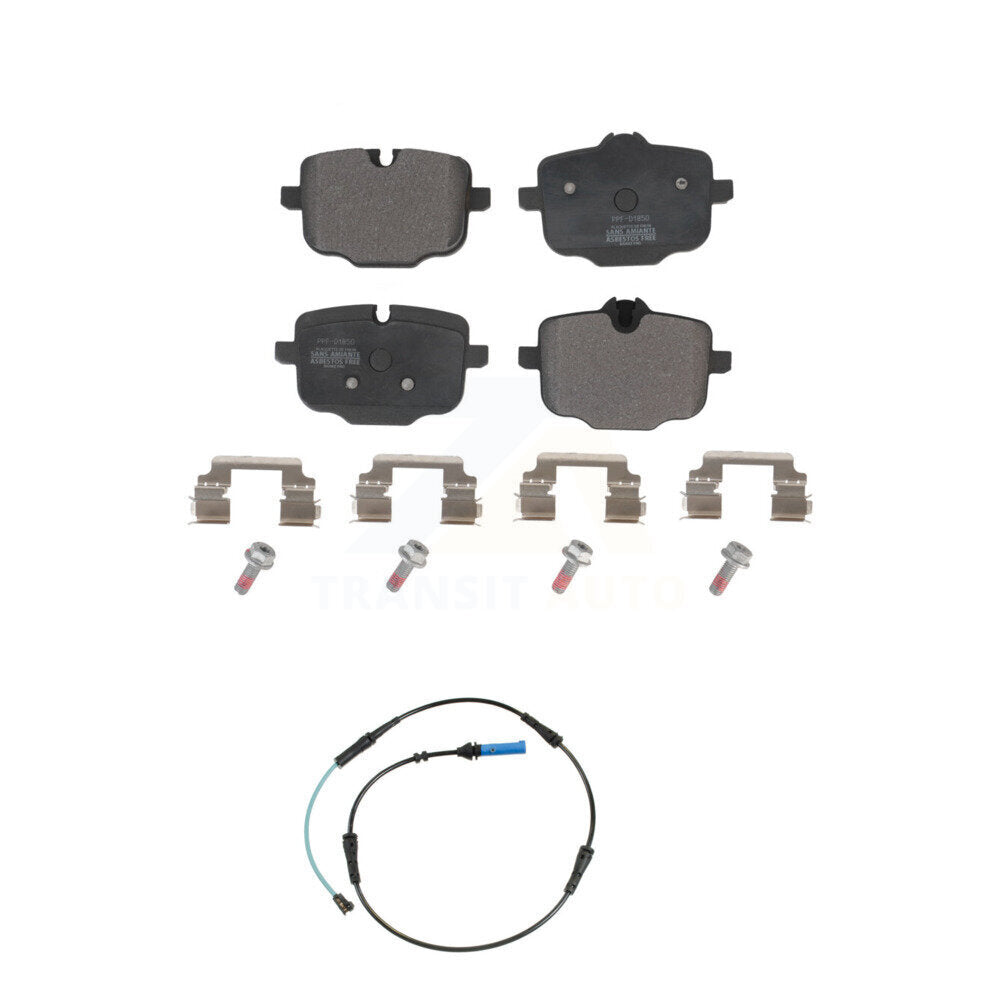 Semi-Metallic Brake Pad Wear Sensor Rear Kit For BMW 530i xDrive 540i 750i M550i
