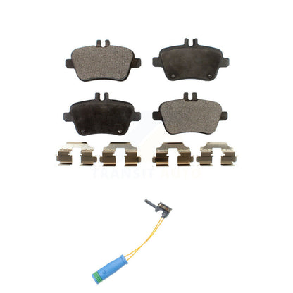 Semi-Metallic Brake Pad And Wear Sensor Rear Kit For Mercedes-Benz CLA250 GLA250