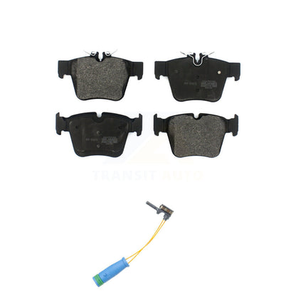 Semi-Metallic Brake Pads & Wear Sensor Rear Kit For Mercedes-Benz GLC300 C43 AMG