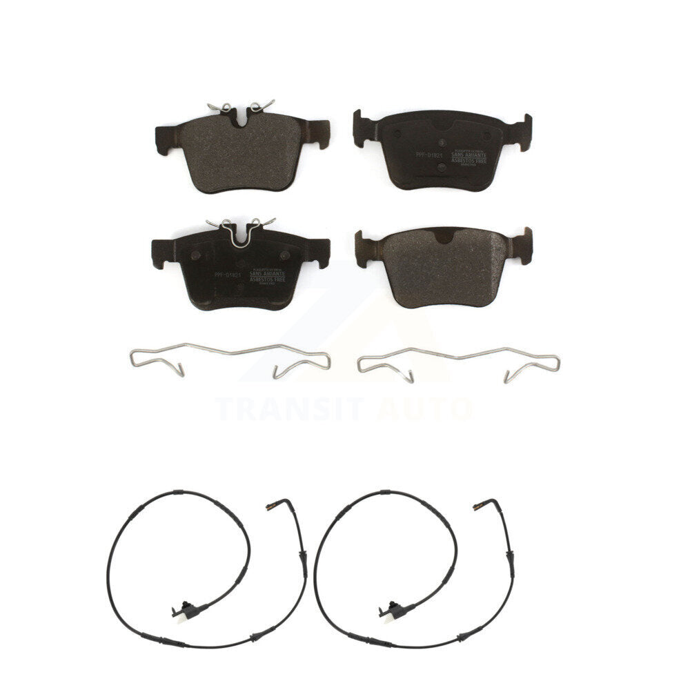 Semi-Metallic Brake Pads Wear Sensor Rear Kit For Jaguar F-Pace Land Rover Range