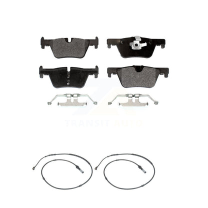Semi-Metallic Brake Pads Wear Sensor Rear Kit For BMW 328i xDrive 330i 320i 428i