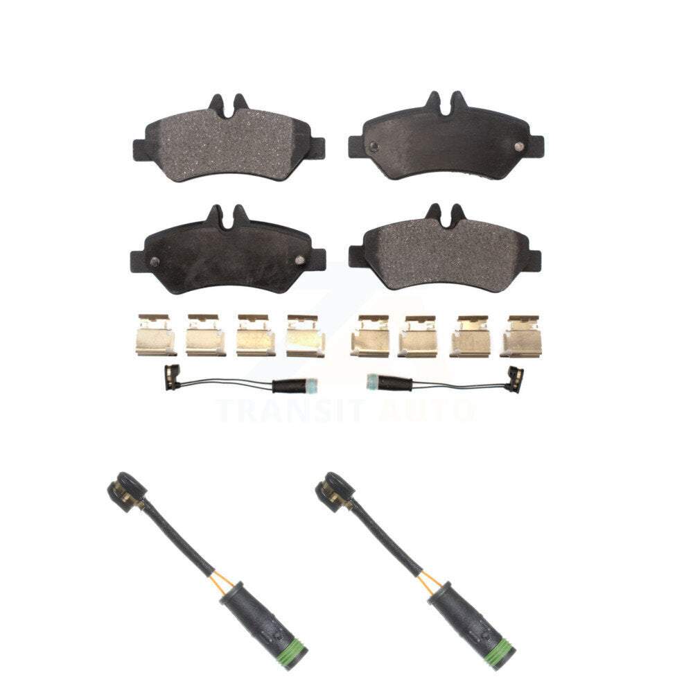 Semi-Metallic Brake Pads & Extra Wear Sensor Rear Kit For Mercedes-Benz Sprinter