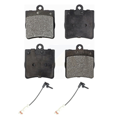 Semi-Metallic Brake Pads Wear Sensor Rear Kit For Chrysler Crossfire SLK230 C230