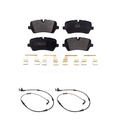 Semi-Metallic Disc Brake Pad And Wear Sensor Rear Kit For Land Rover Range Sport
