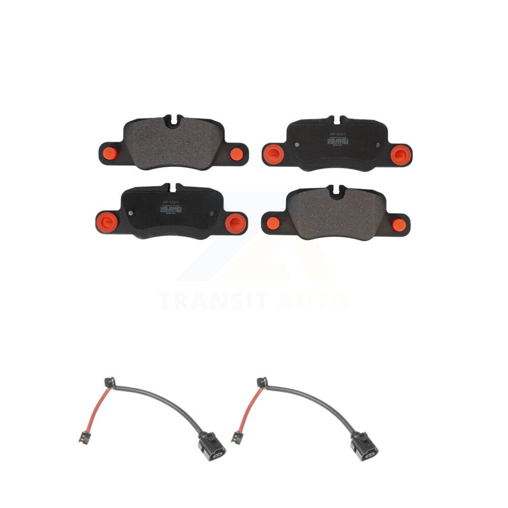 Semi-Metallic Disc Brake Pads And Wear Sensors Rear Kit For Porsche 911