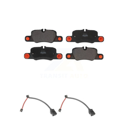 Semi-Metallic Disc Brake Pads And Wear Sensors Rear Kit For Porsche 911