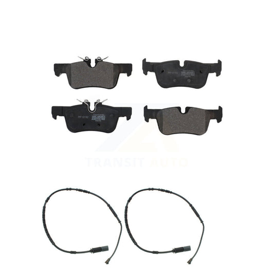 Semi-Metallic Disc Brake Pads And Wear Sensors Rear Kit For BMW i3 i3s