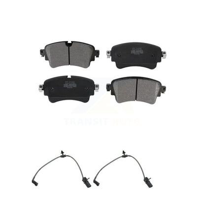 Semi-Metallic Brake Pad Wear Sensor Rear Kit For Audi A4 Quattro A5 Sportback S5