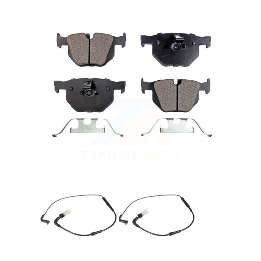 Semi-Metallic Brake Pad Wear Sensor Rear Kit For BMW 530i 530xi 528i xDrive 525i