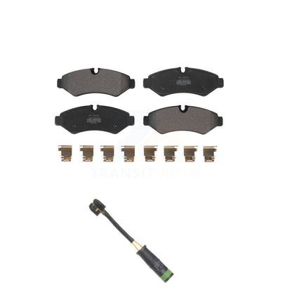 Semi-Metallic Brake Pad And Wear Sensor Rear Kit For Mercedes-Benz Sprinter 4500