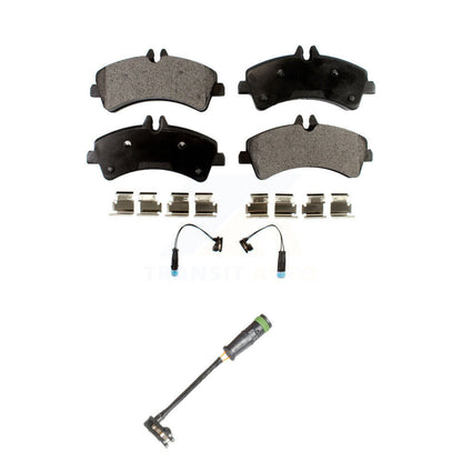 Semi-Metallic Disc Brake Pads And Extra Wear Sensors Rear Kit For