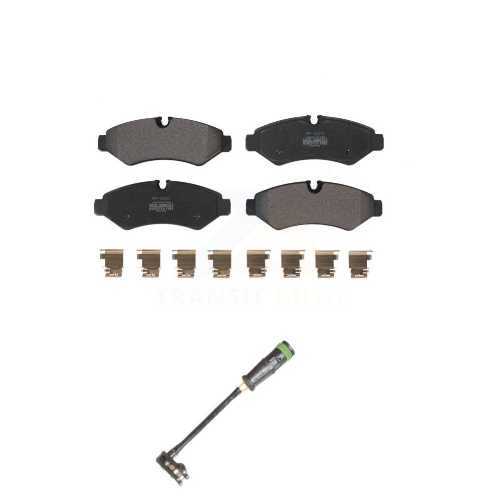 Semi-Metallic Brake Pad Wear Sensor Rear Kit For Freightliner Sprinter 2500 3500