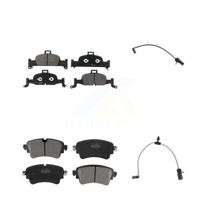 Semi-Metallic Disc Brake Pad Wear Sensor Front Rear Kit For Audi A6 Quattro 2.0L