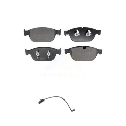 Semi-Metallic Disc Brake Pads And Wear Sensors Front Kit For Audi SQ5 A8 Quattro