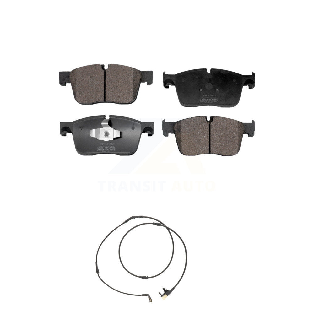 Semi-Metallic Brake Pad Wear Sensor Front Kit For Jaguar F-Pace Land Rover Range