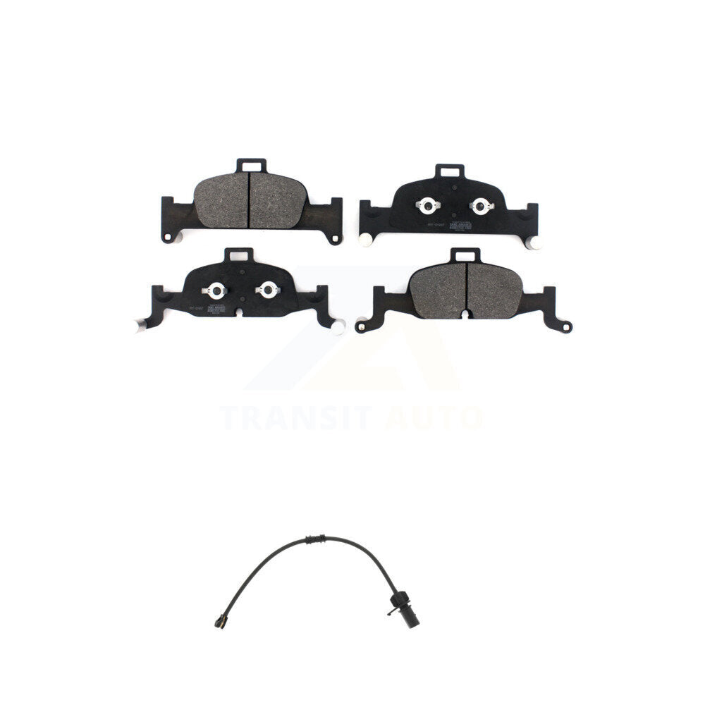 Semi-Metallic Disc Brake Pads And Wear Sensors Front Kit For 2020 Audi Q5 2.0L