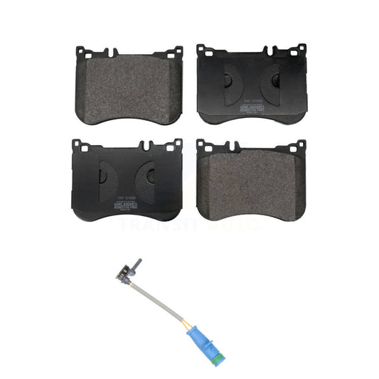 Semi-Metallic Brake Pads & Wear Sensor Front Kit For Mercedes-Benz S550 S560 E53