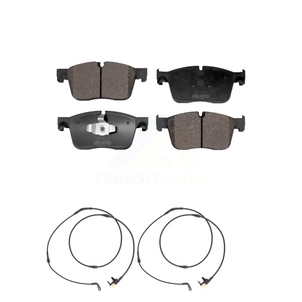 Semi-Metallic Brake Pad Wear Sensor Front Kit For Jaguar F-Pace Land Rover Range