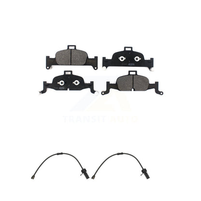 Semi-Metallic Disc Brake Pads And Wear Sensors Front Kit For 2020 Audi Q5 2.0L