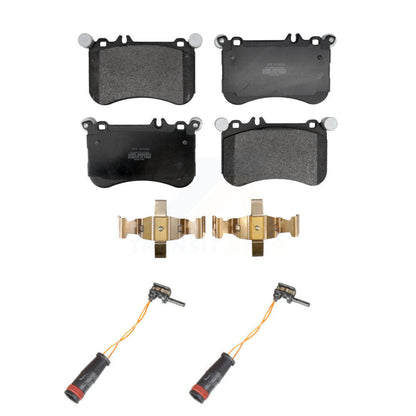 Semi-Metallic Brake Pads Wear Sensor Front Kit For Mercedes-Benz CLS550 E550 AMG