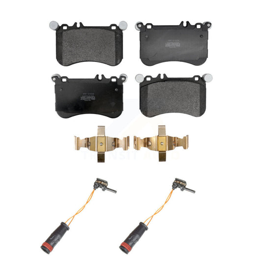 Semi-Metallic Brake Pads Wear Sensor Front Kit For Mercedes-Benz CLS550 E550 AMG