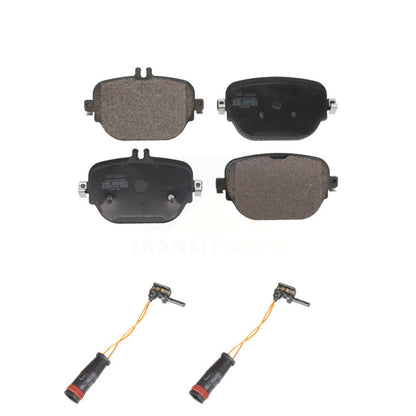 Semi-Metallic Brake Pads & Wear Sensor Rear Kit For Mercedes-Benz E63 AMG S 4.0L