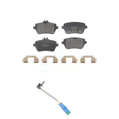 Semi-Metallic Brake Pads & Wear Sensor Rear Kit For 2020 Mercedes-Benz S450 3.0L
