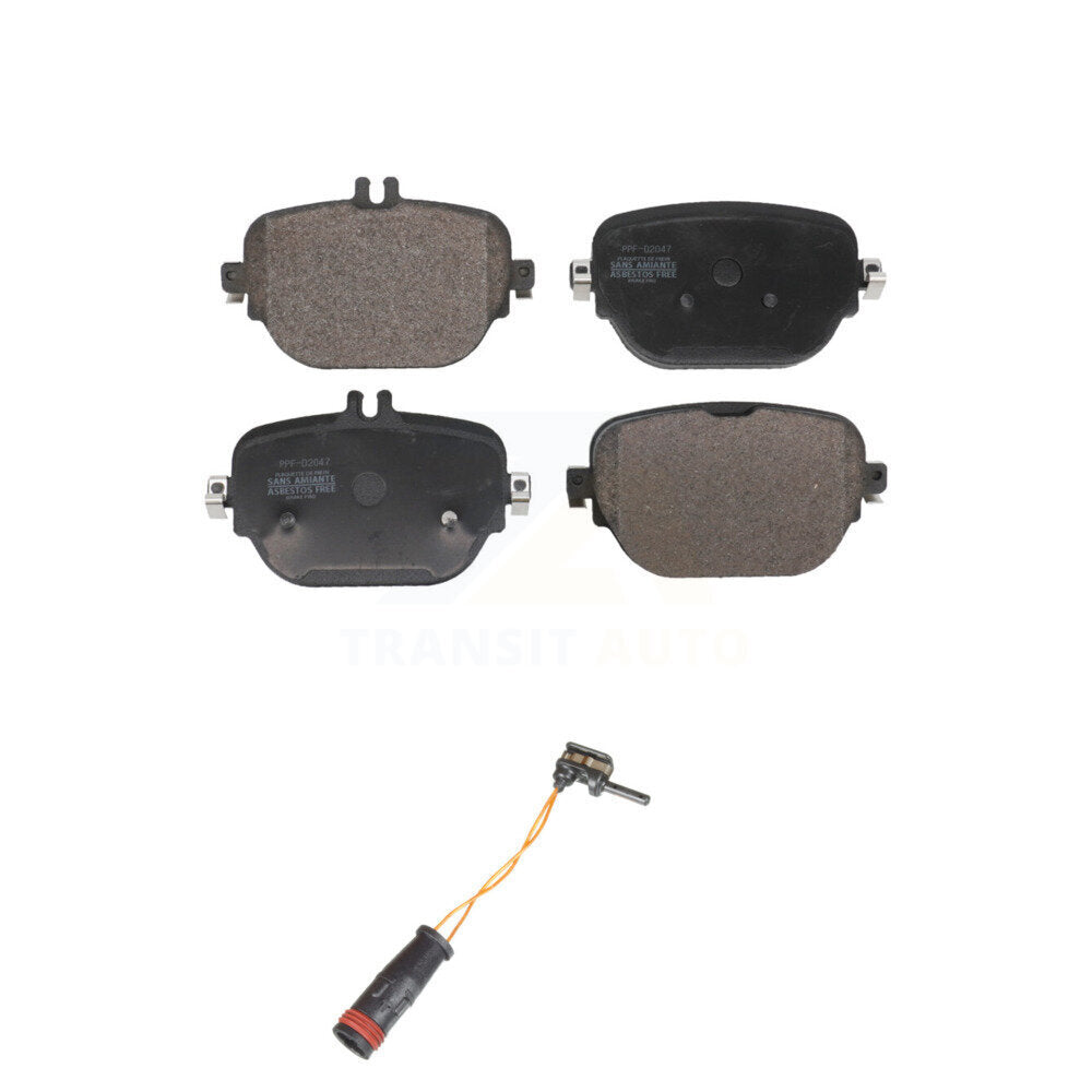 Semi-Metallic Brake Pads & Wear Sensor Rear Kit For Mercedes-Benz E63 AMG S 4.0L