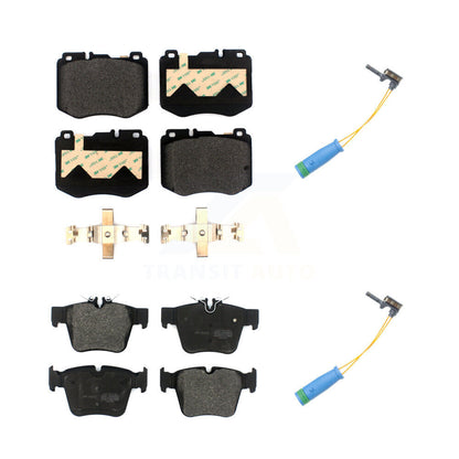 Semi-Metallic Disc Brake Pad Wear Sensor Front Rear Kit For Mercedes-Benz GLC300