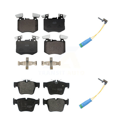 Semi-Metallic Disc Brake Pad Wear Sensor Front Rear Kit For Mercedes-Benz GLC300