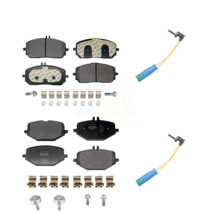 Semi-Metallic Brake Pad Wear Sensor Front Rear Kit For Mercedes-Benz GLE350 G550