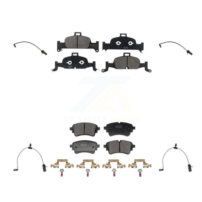 Semi-Metallic Disc Brake Pad Wear Sensor Front Rear Kit For Audi A6 Quattro 2.0L
