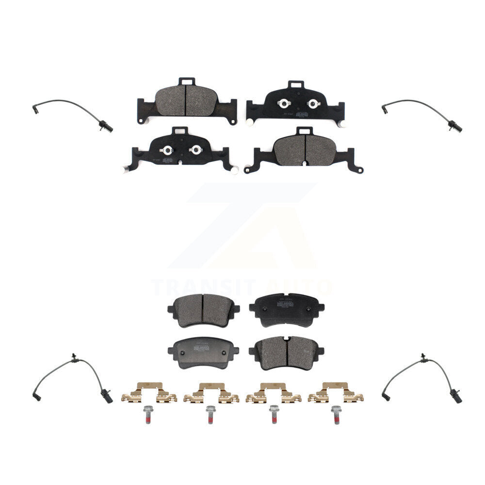 Semi-Metallic Disc Brake Pad Wear Sensor Front Rear Kit For Audi A5 Sportback A4