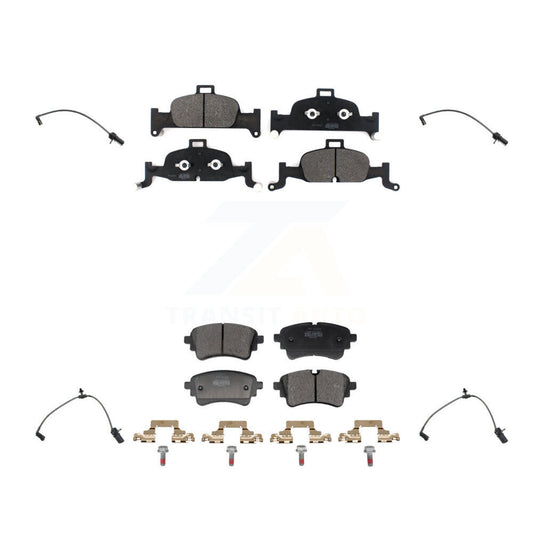 Semi-Metallic Disc Brake Pad Wear Sensor Front Rear Kit For Audi A5 Sportback A4