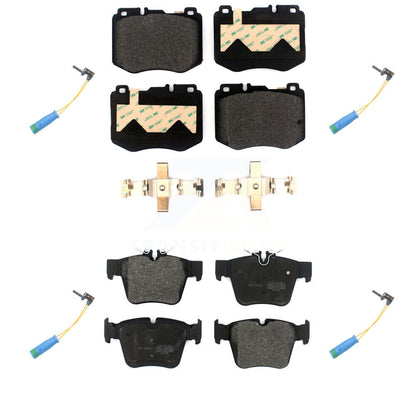 Semi-Metallic Disc Brake Pad Wear Sensor Front Rear Kit For Mercedes-Benz GLC300