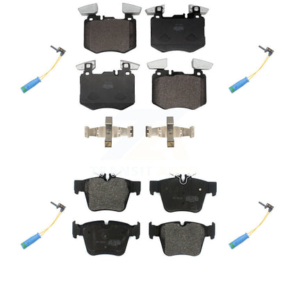 Semi-Metallic Disc Brake Pad Wear Sensor Front Rear Kit For Mercedes-Benz GLC300