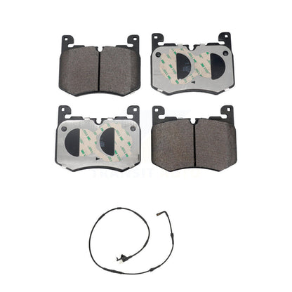 Semi-Metallic Disc Brake Pads & Wear Sensor Front Kit For Land Rover Range Velar