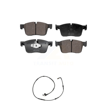 Semi-Metallic Disc Brake Pads & Wear Sensor Front Kit For Land Rover Range Velar