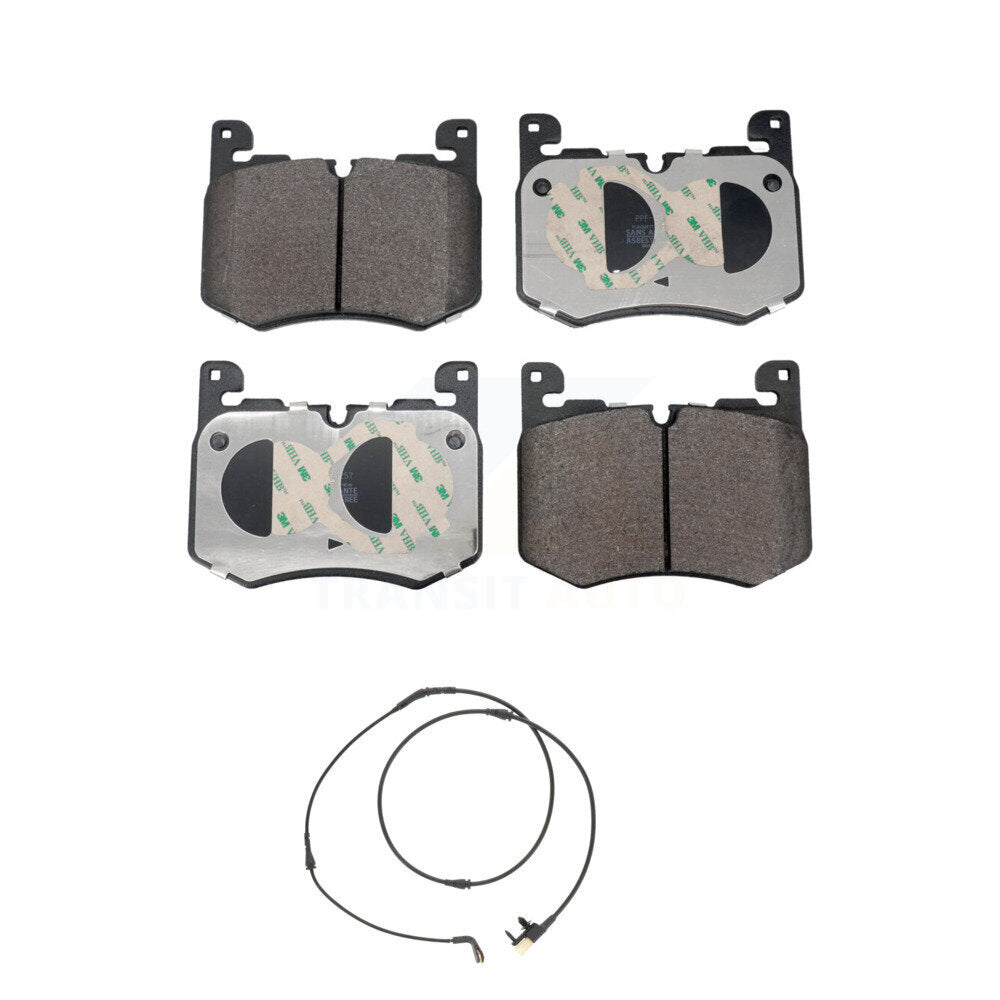 Semi-Metallic Brake Pad Wear Sensor Front Kit For Jaguar F-Pace Land Rover Range