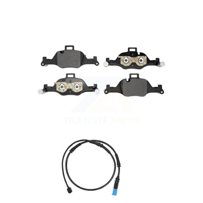 Semi-Metallic Disc Brake Pads And Wear Sensors Front Kit For BMW X5 X6